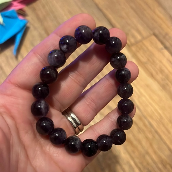 Jewelry - Deep purple amethyst bracelet